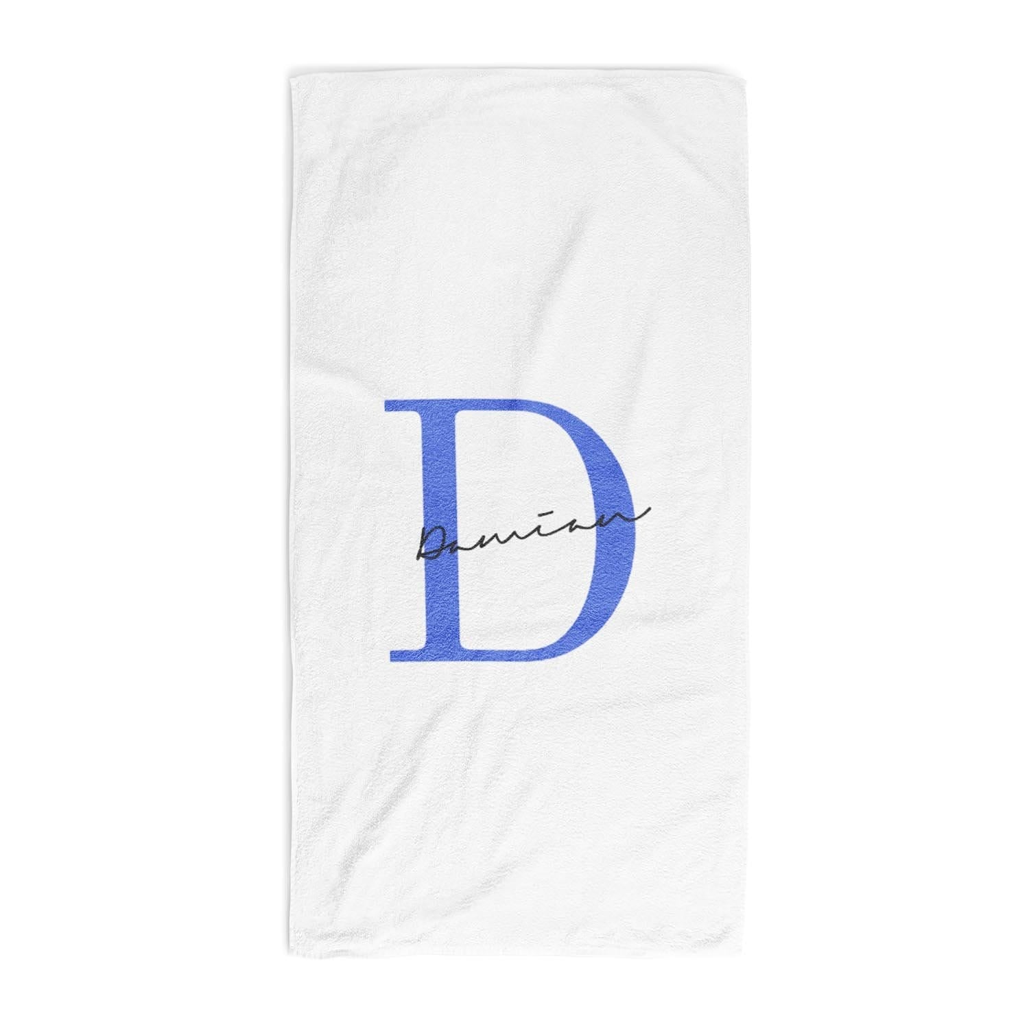 Name and Initial Personalised Towel